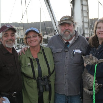 Ken Balcomb et al. posing for the camera